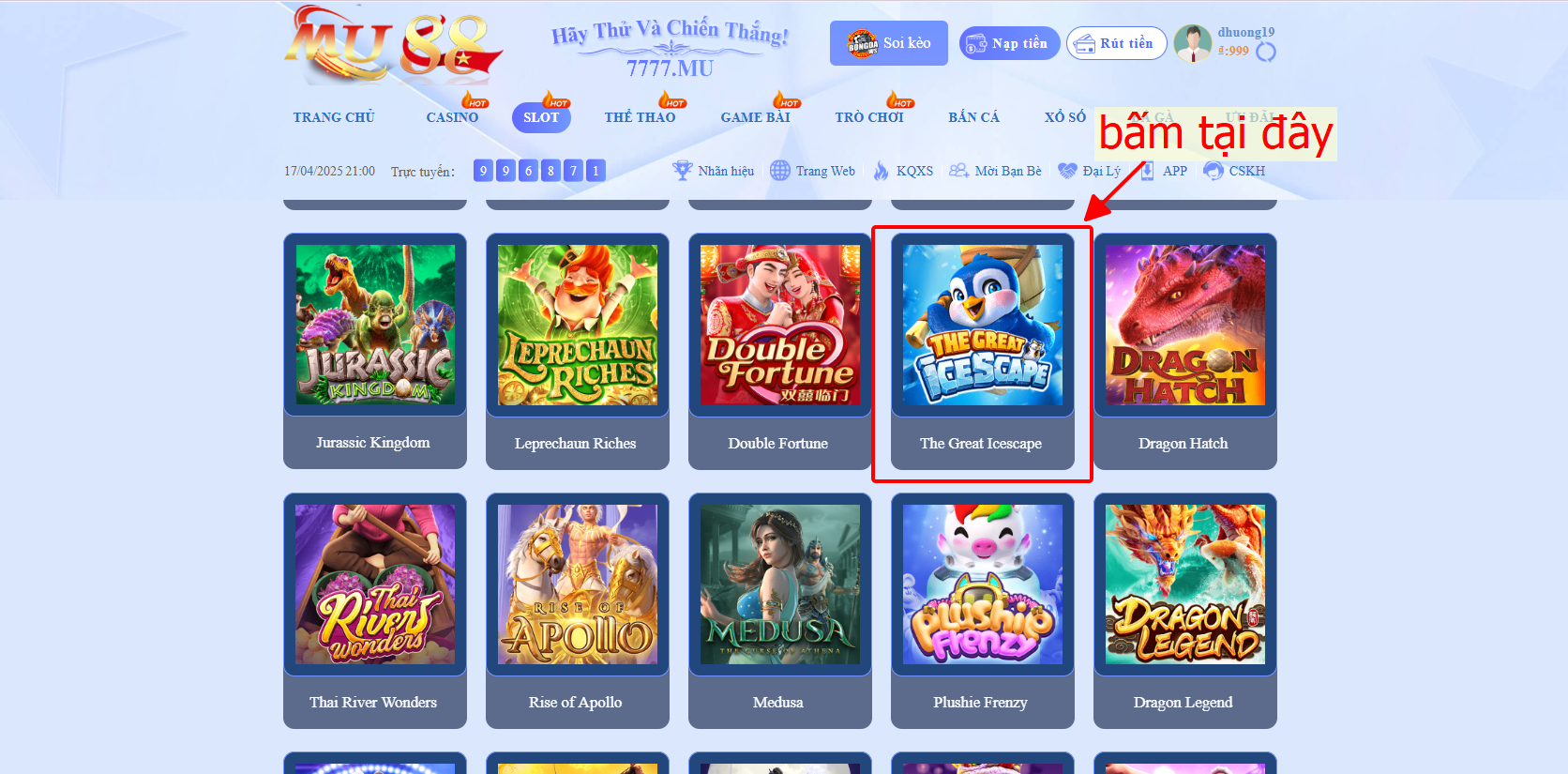 The Great Icescape: Slot Game Siêu Dễ Thương, Siêu Dễ Trúng Tại MU88 2 The Great Icescape trong danh mục game tại sảnh PG