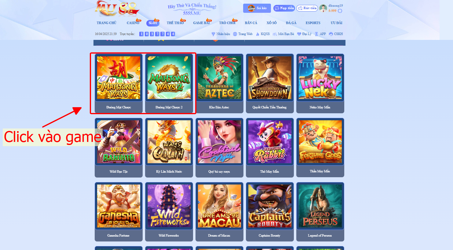 Mahjong Ways – Game Slot Lấy Cảm Hứng Từ Văn Hóa Mạt Chược Trung Hoa 2 Danh sách trò chơi game slot trong sảnh PG